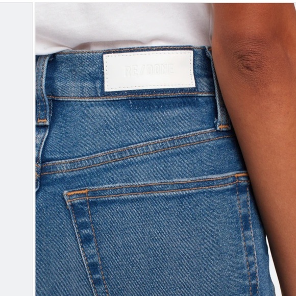 RE/DONE | 90’s Ultra High Rise Ankle Crop Jeans Size 25 NEW - Picture 16 of 17